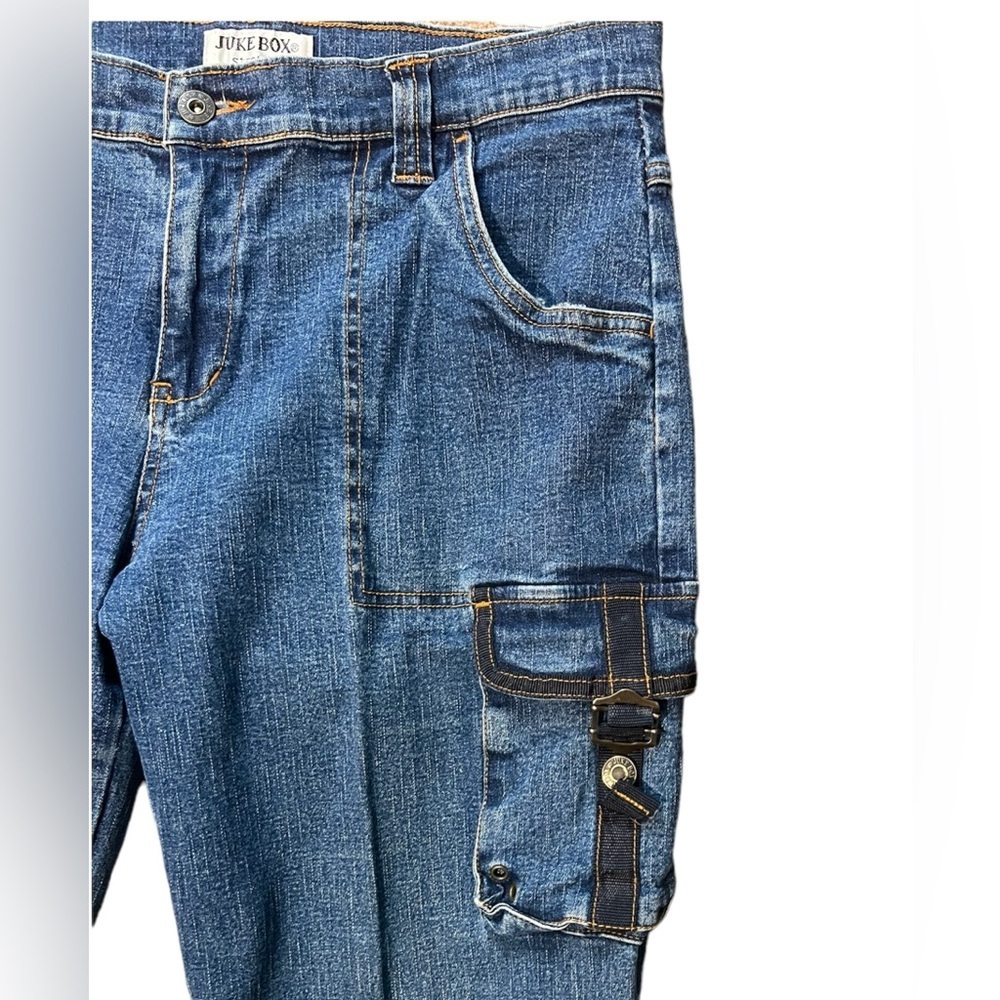 ULTRA RARE y2k JukeBox buckle jeans - Picture 3 of 5